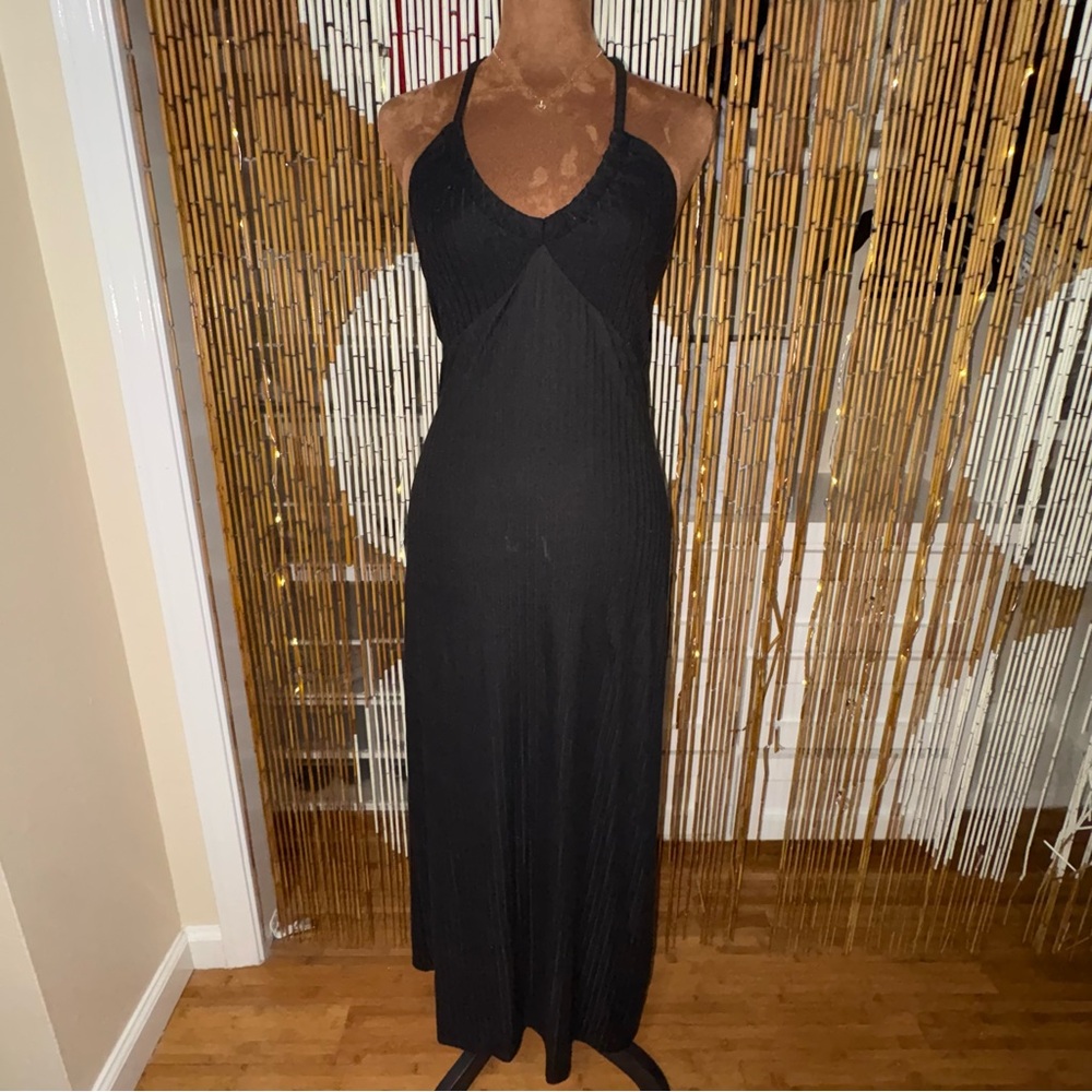 SHEIN Black Maxi Dress
